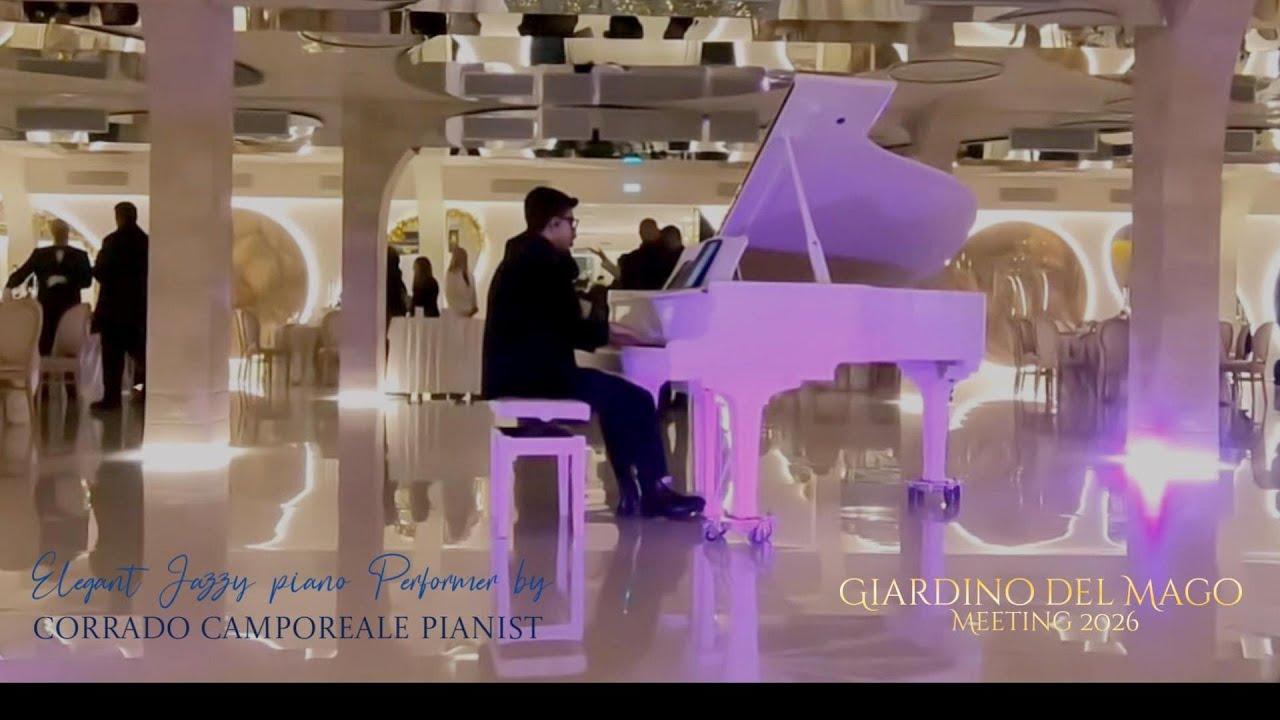 Elegant Jazzy piano perfomer by  Corrado Camporeale Pianist