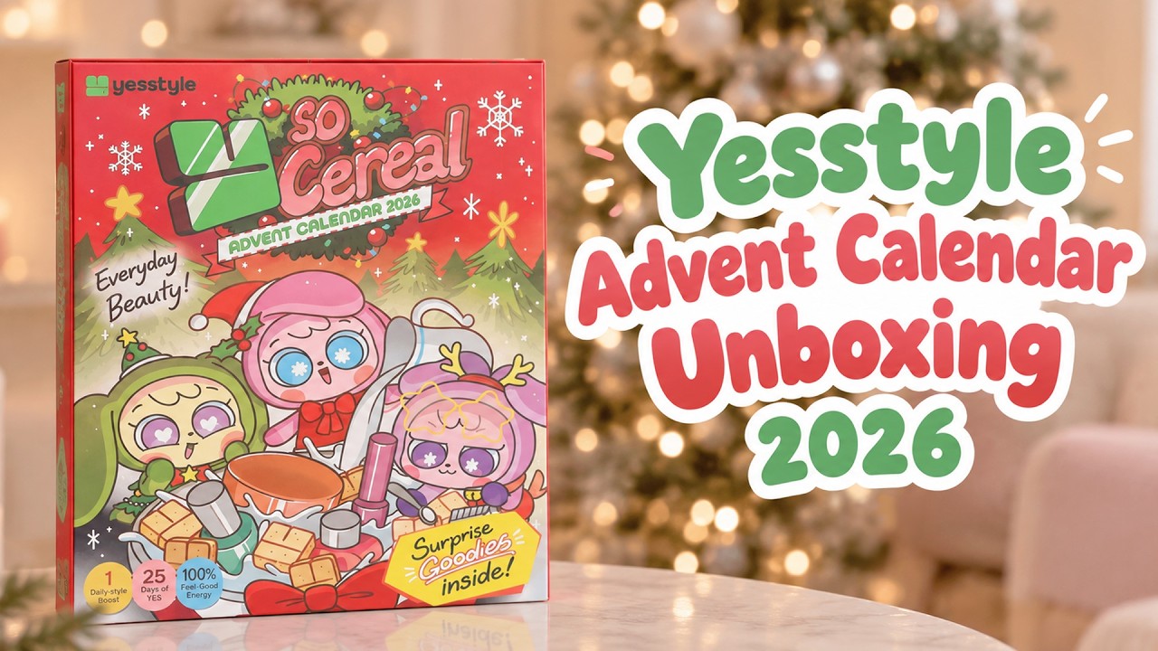 SOLD OUT IN 10 SEC😮 Unboxing Yesstyle Advent Calendar 2026
