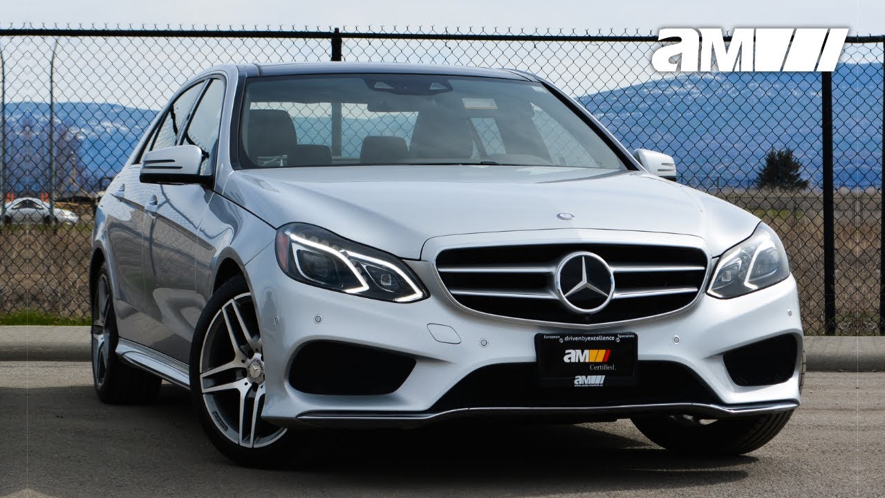 2015 Mercedes-Benz E-Class E 400 4MATIC Sedan, Sport Package, Low Mileage Features & Walkaround