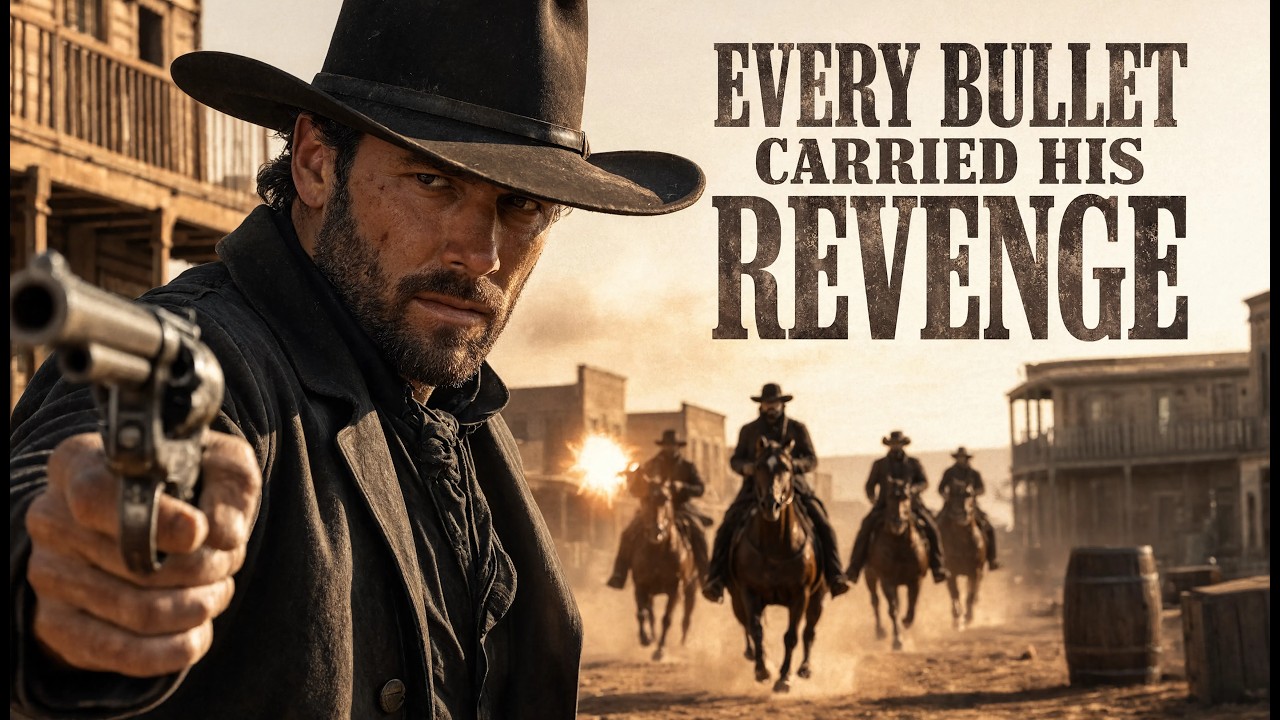 Every Bullet Carried His Revenge | Full Western Action