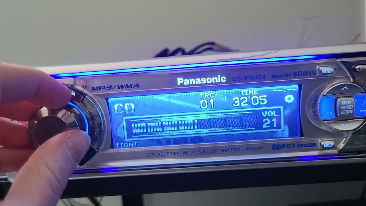 Panasonic CQ-DFX983N 2004 Car Stereo Radio