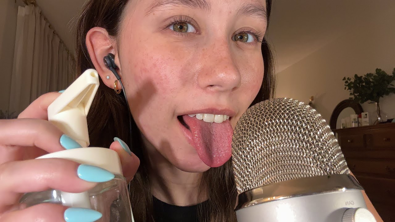 ASMR | Bottle Pumping & Mouth Sounds