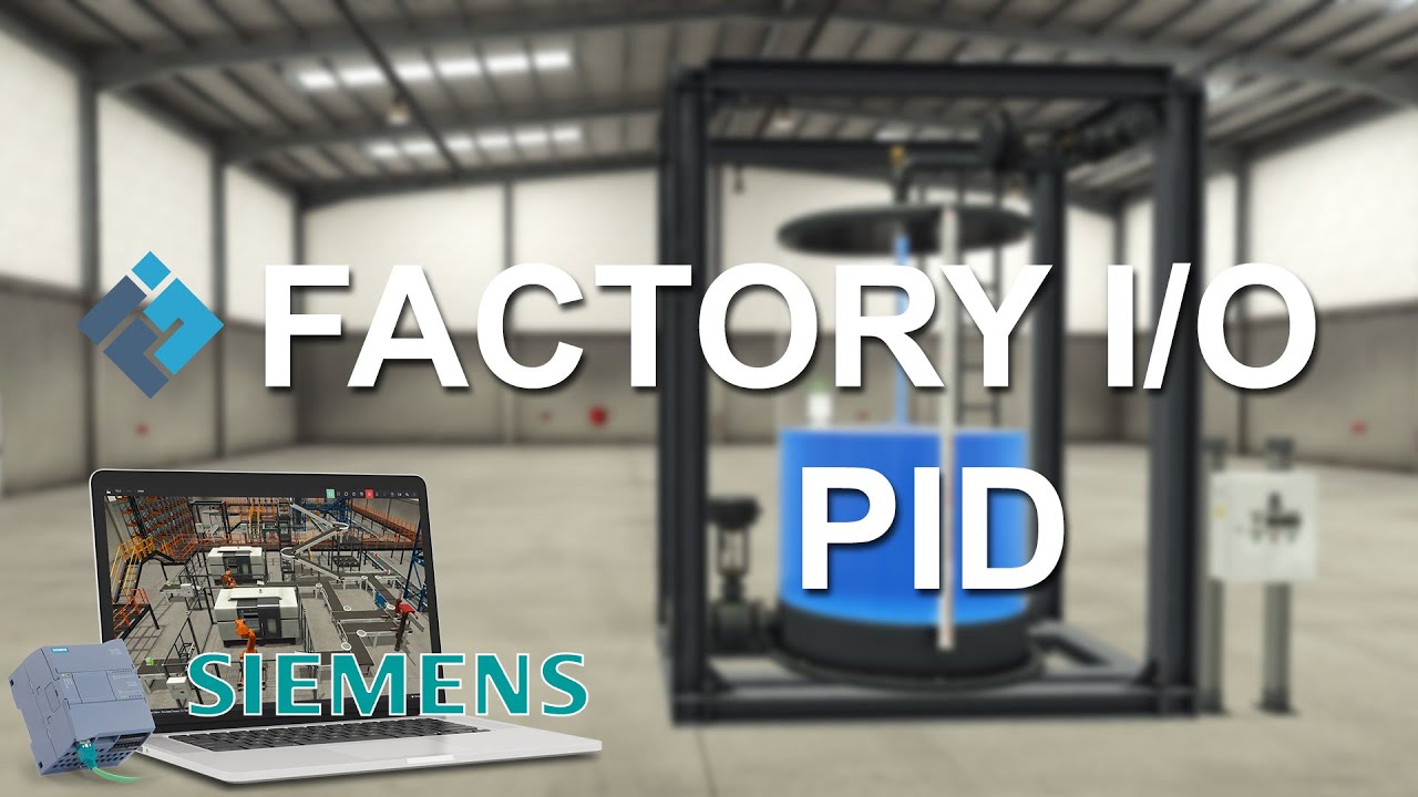 FACTORY I/O SIEMENS S7-1200. Работа с ПИД регулятором