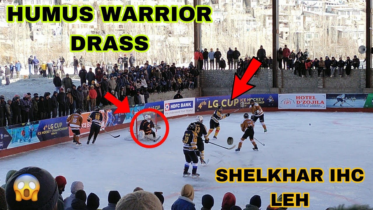 👉🏻SHELKHAR LEH vs HUMUS WARRIOR DRASS 🥵 ICE HOCKEY | 4th LG CUP KARGIL LADAKH .