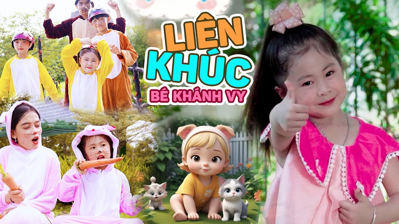 CON LỢN ÉC, ĐÁ DẾ, BÉ CHÚT CHÍT, ĐOÀN TÀU NHỎ XÍU, TRỜI NẮNG TRỜI MƯA -LK nhạc thiếu nhi mầm chồi lá