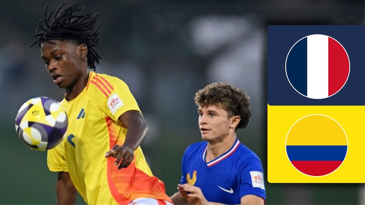 FRANCIA vs COLOMBIA - MUNDIAL SUB 17