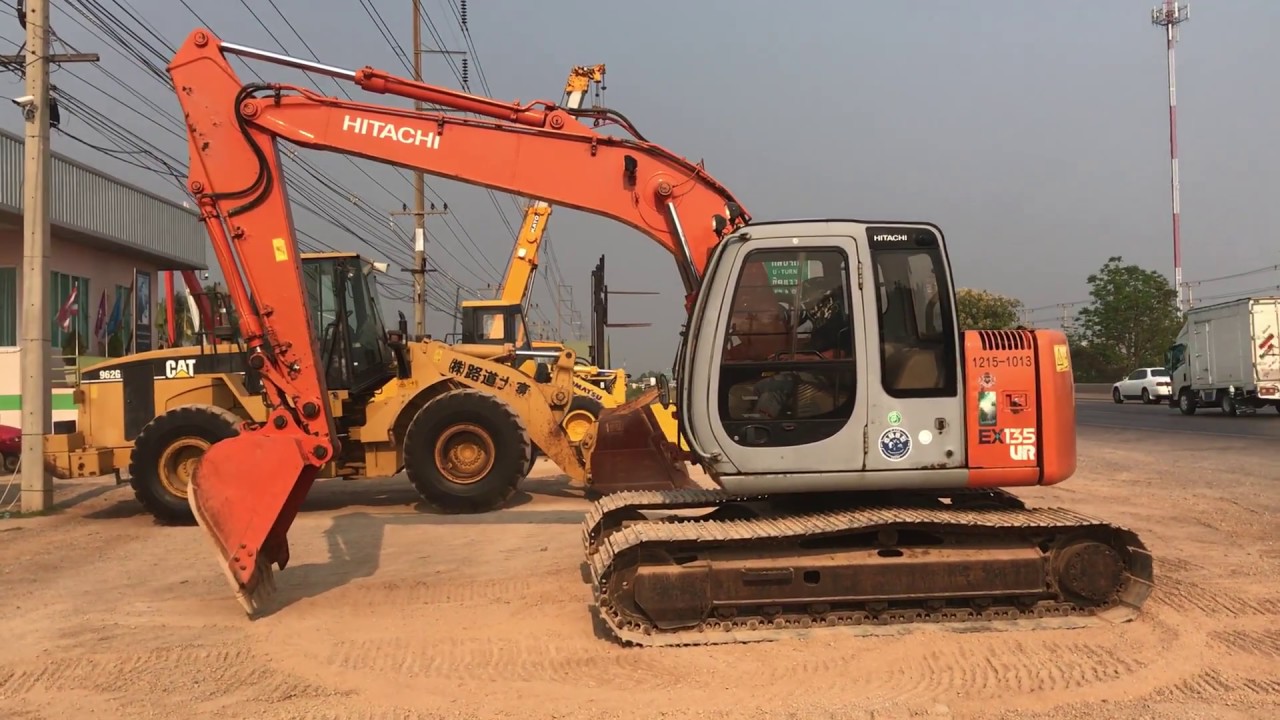 ขายแล้ว SOLD HITACHI EX135USR www.thaispmotor.com 081-2990958