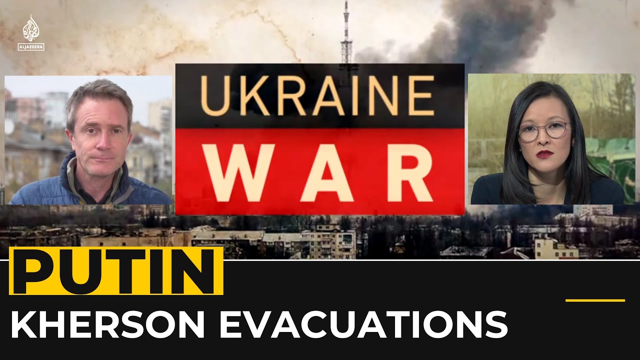 Putin says citizens should leave Ukraine&rsquo;s Kherson