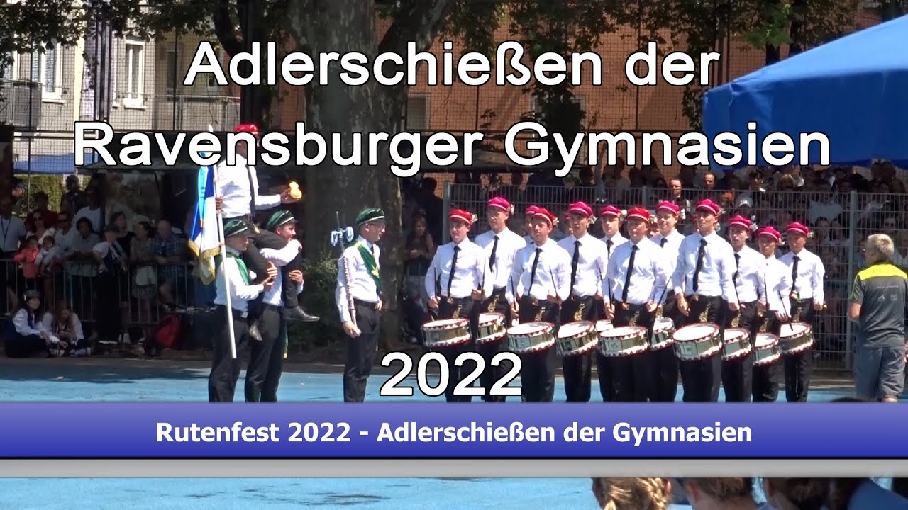 Rutenfest 2022 - Adlerschießen der Gymnasien - Schützenkönig Flavio Schneider