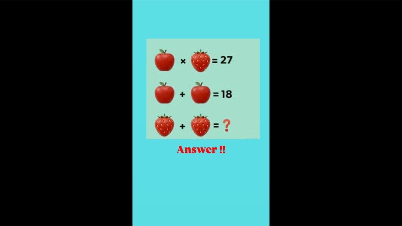 Maths puzzles 🍭🍭🍭