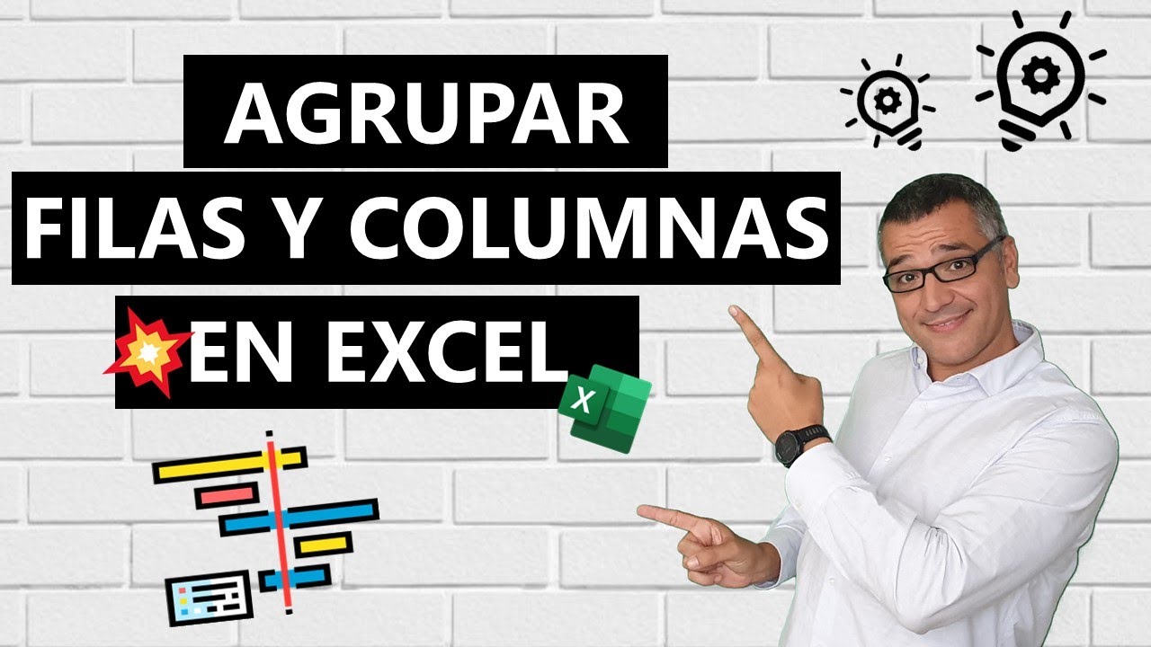 Agrupar y desagrupar filas y columnas en Excel
