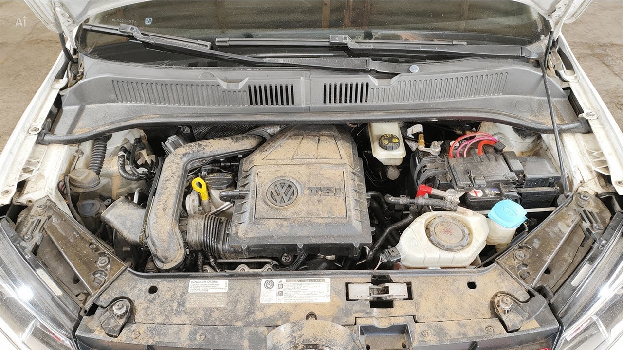 Lavagem de motor com máquina a vapor