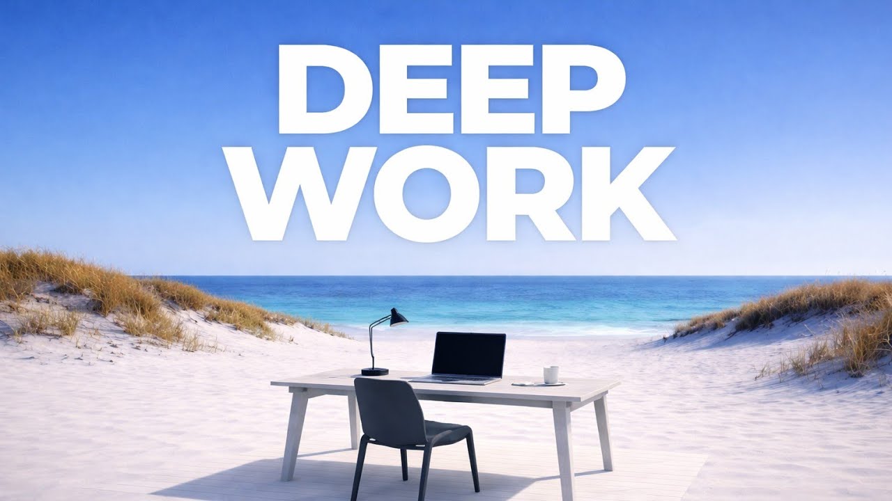 Calm & Steady Focus | Minimal Ambient for Long Tasks (3 Hours)