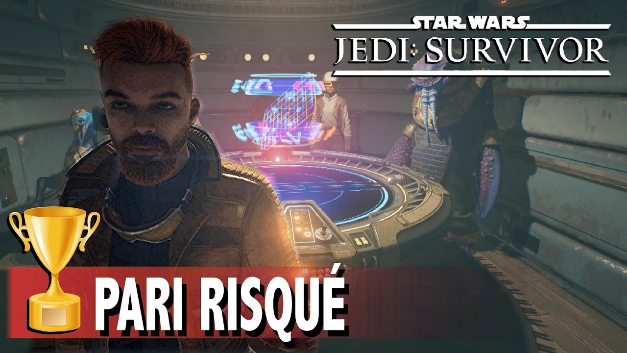PARI RISQUÉ - COMMENT REMPORTER TOUTES LES PARTIES D'HOLOTACTIQUE - TROPHÉE STAR WARS JEDI SURVIVOR