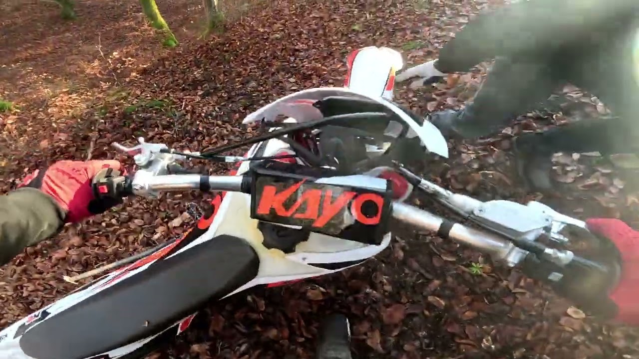 Małe ENDURO: Kayo k2/Kayo k2 pro/Kayo 140tt/Kawasaki kx250f
