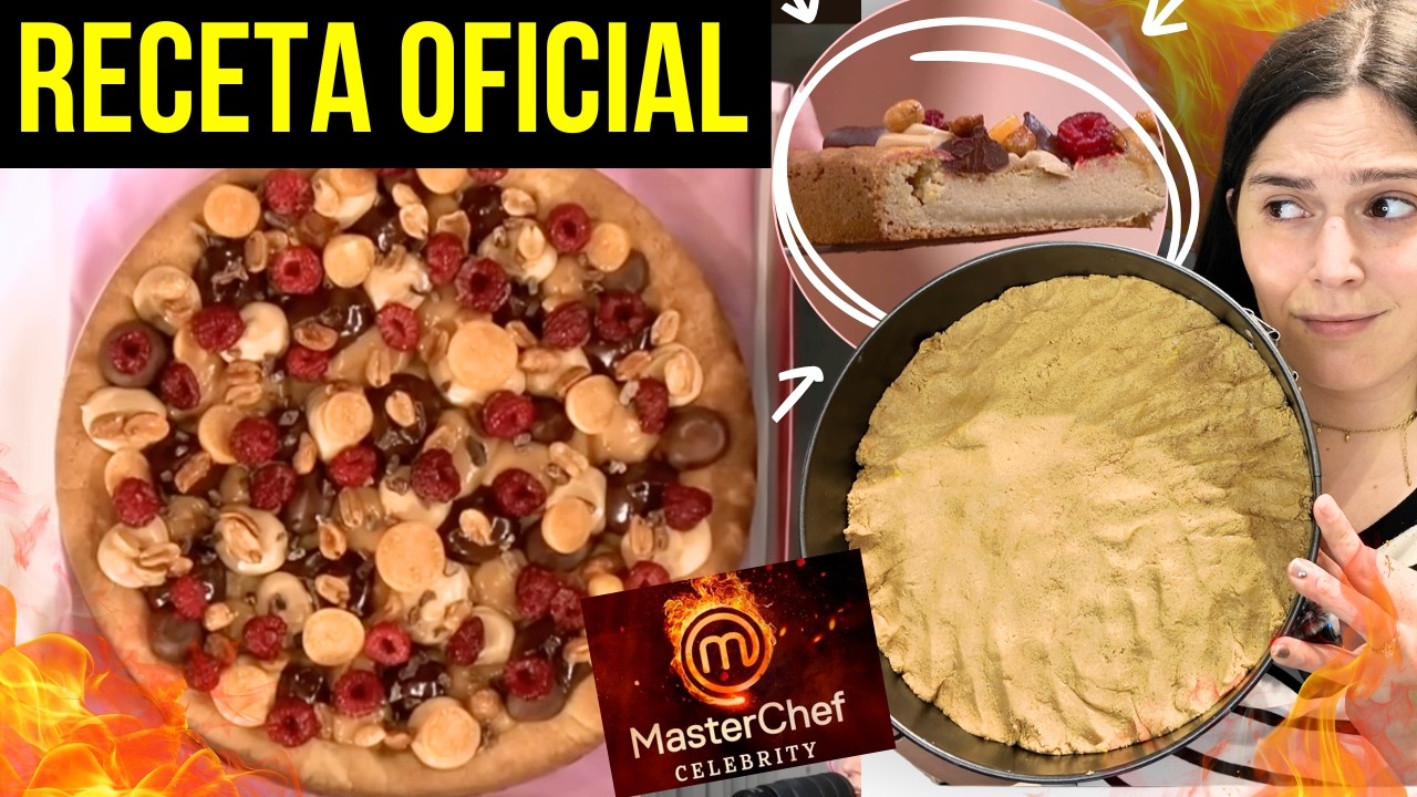 SEGUI la RECETA OFICIAL de MASTERCHEF del COOKIE XL BETULAR y esto salió