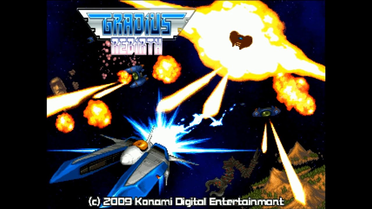 Gradius ReBirth - Completed No Deaths, 1CC Loop 1 (Type B) 1080p60