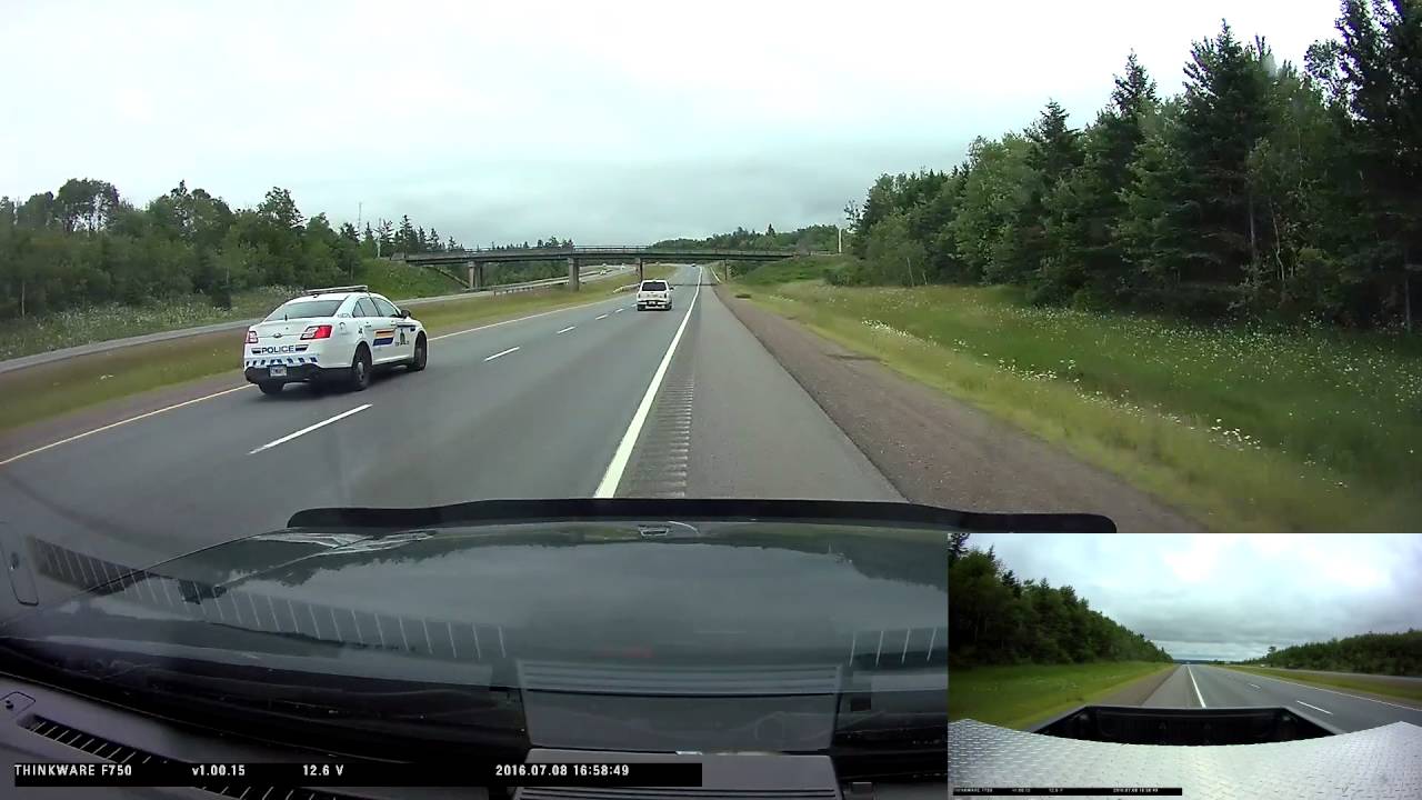 Strange RCMP Roadside Stop