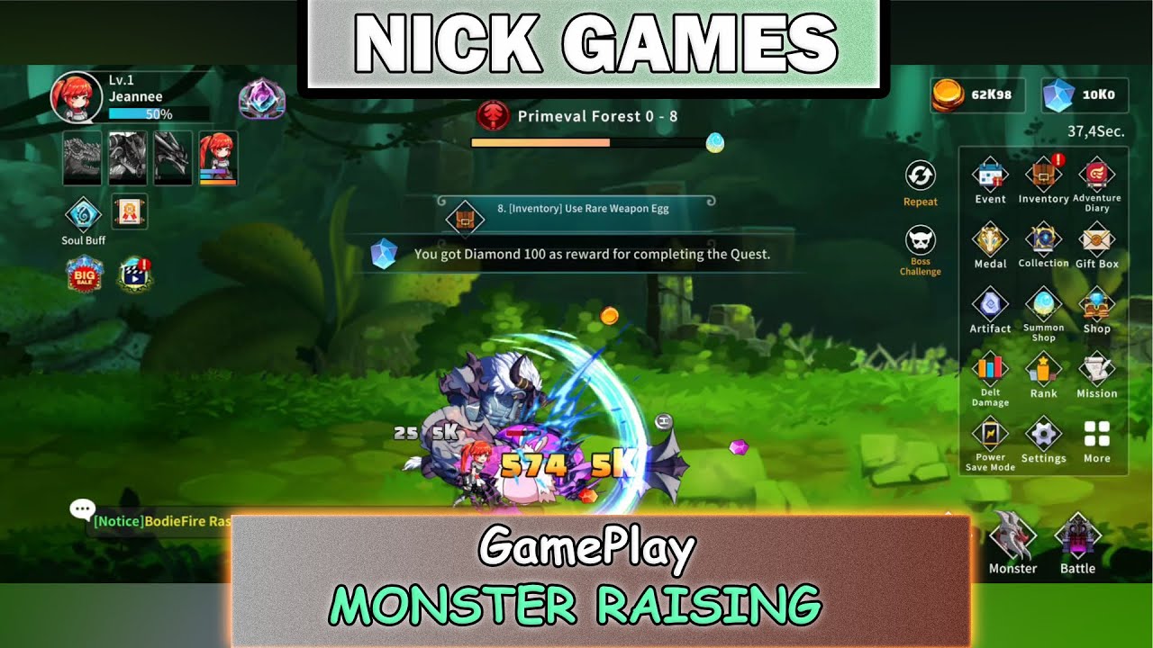GAMEPLAY MONSTER RAISING (RPG)