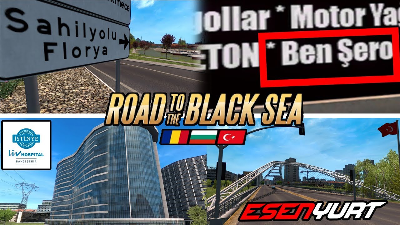İSTANBUL'UN GİRİLMEYEN GİZLİ YERLERİ !! ROAD TO THE BLACK SEA ÇIKTI !! ETS2 1.36 | T300RS