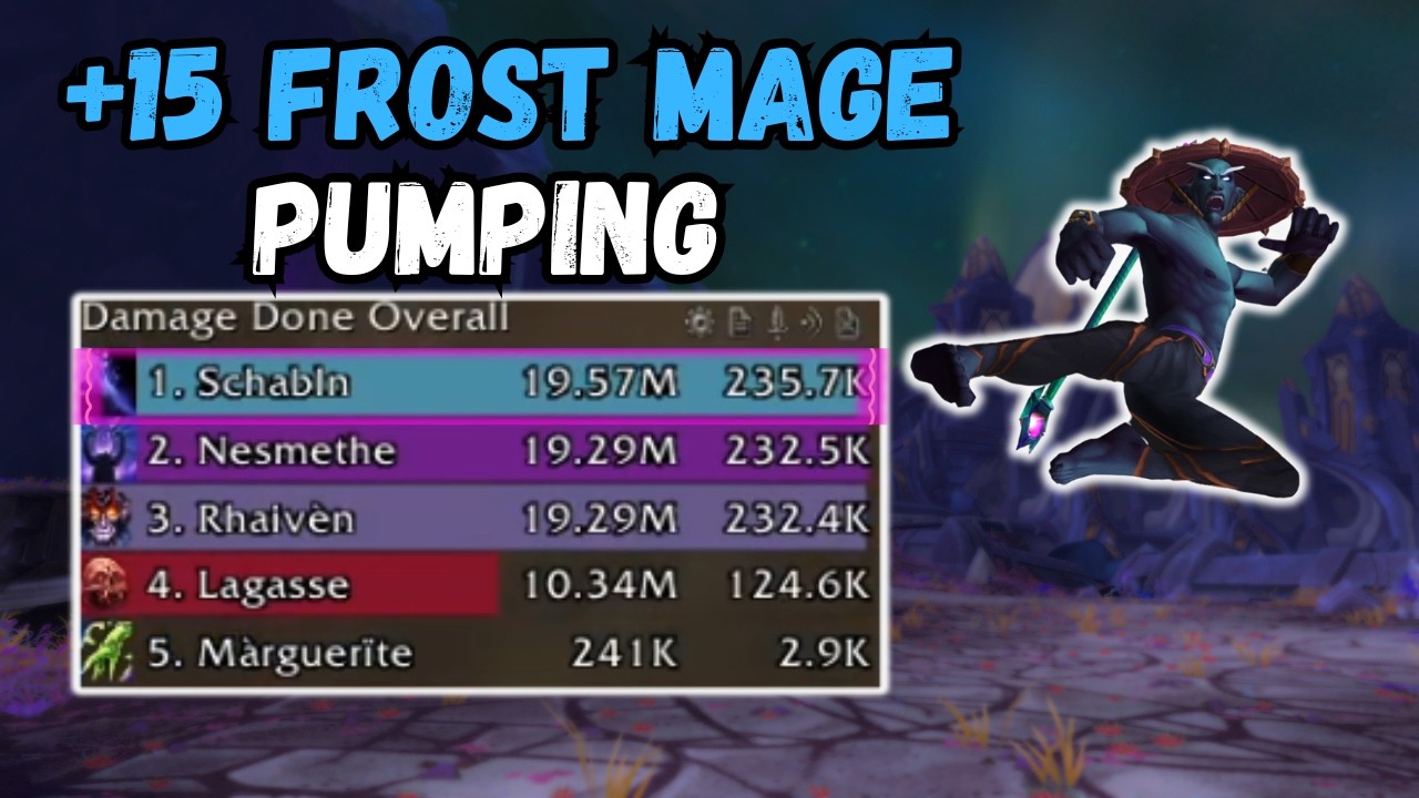 Frost Mage BLIZZARD PUMPING in +15&hellip;  is it good? | +15 Skyreach Mage Gameplay Midnight