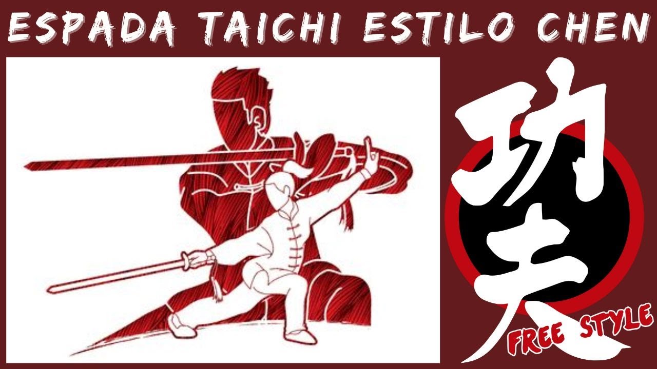 Espada Taichi Forma de 36 movimientos del estilo Chen