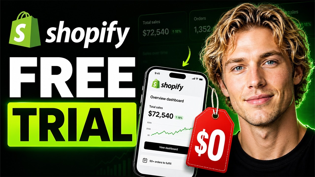 Shopify Free Trial | Get 90+ Days to Build Your Store (2026)