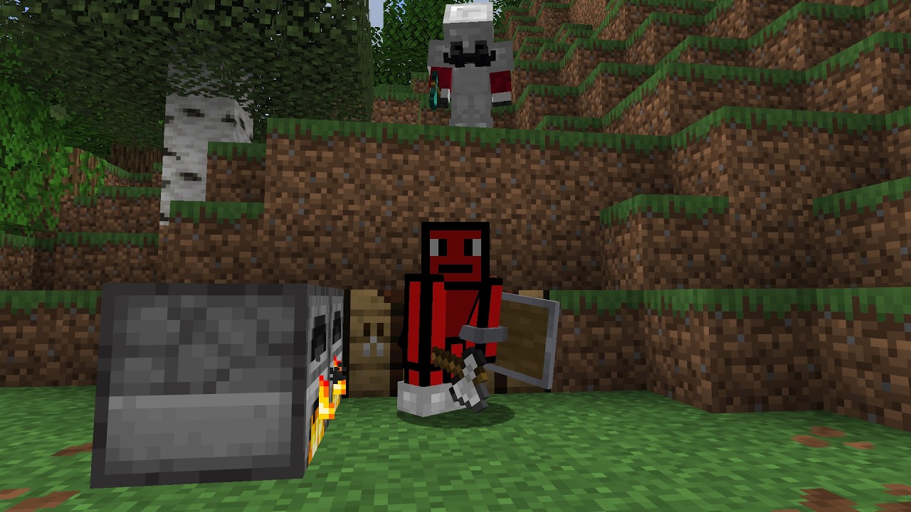 Minecraft Speedrunner vs Hunter