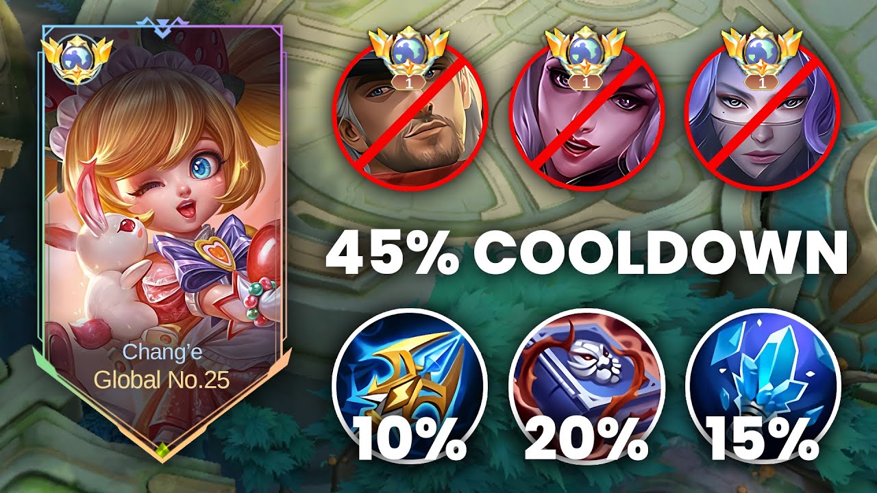CHANG'E MODE SEMAK ! LOCK TOP GLOBAL ALICE & LUO YI SI PALING JAGO SAMPAI KESAL ! E849 - MLBB