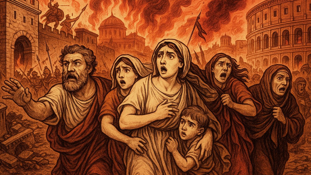 Qu'est-il arrivé aux citoyens de Rome après la chute de l'Empire romain ?