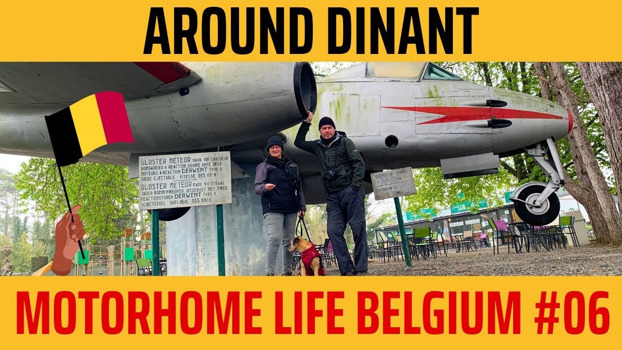 Ep06: So much to see, do, drink and taste! Caves, books and Dinant in a motorhome. Belgium.