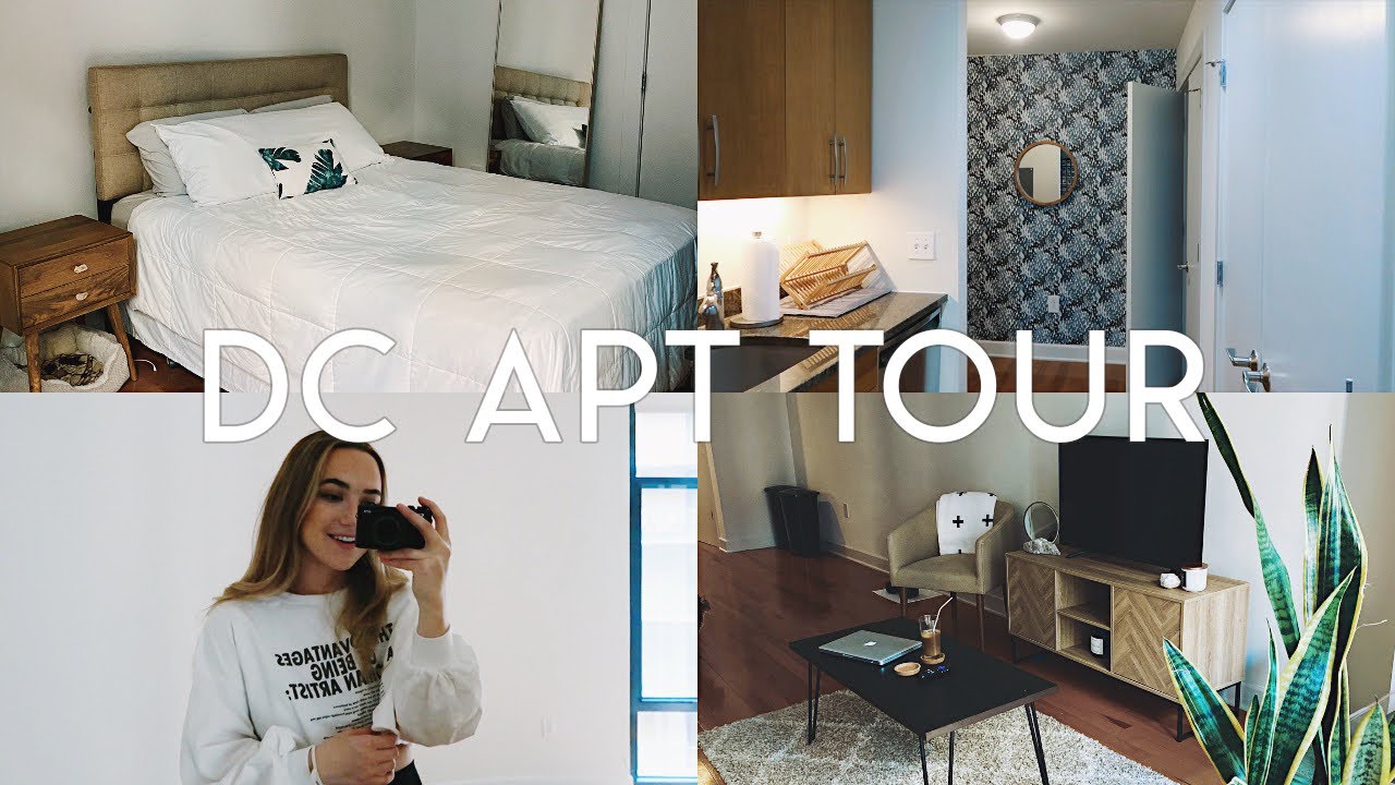 WASHINGTON DC APARTMENT TOUR | 1 bedroom, downtown, rent $