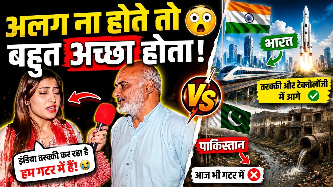 Pakistani Public Reaction on India 😂 | India Ki Tarakki Dekh Kya Bol Diya?