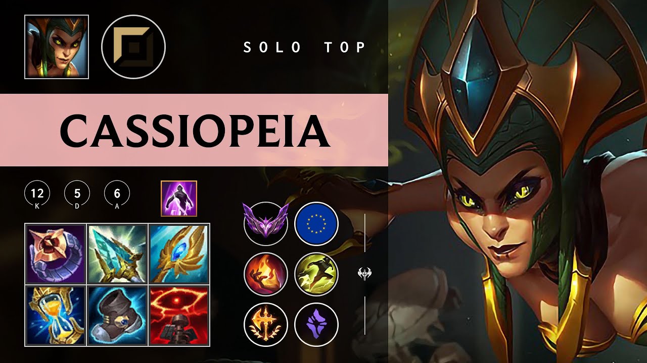 Cassiopeia Top vs Illaoi - EUW Master Patch 26.01