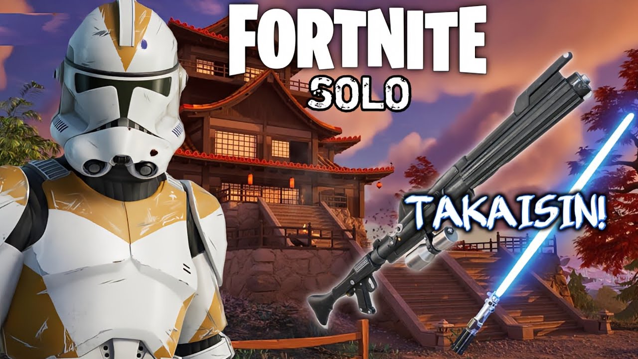 Fortnite solo: UUSI VALTAVA STAR WARS PÄIVITYS!
