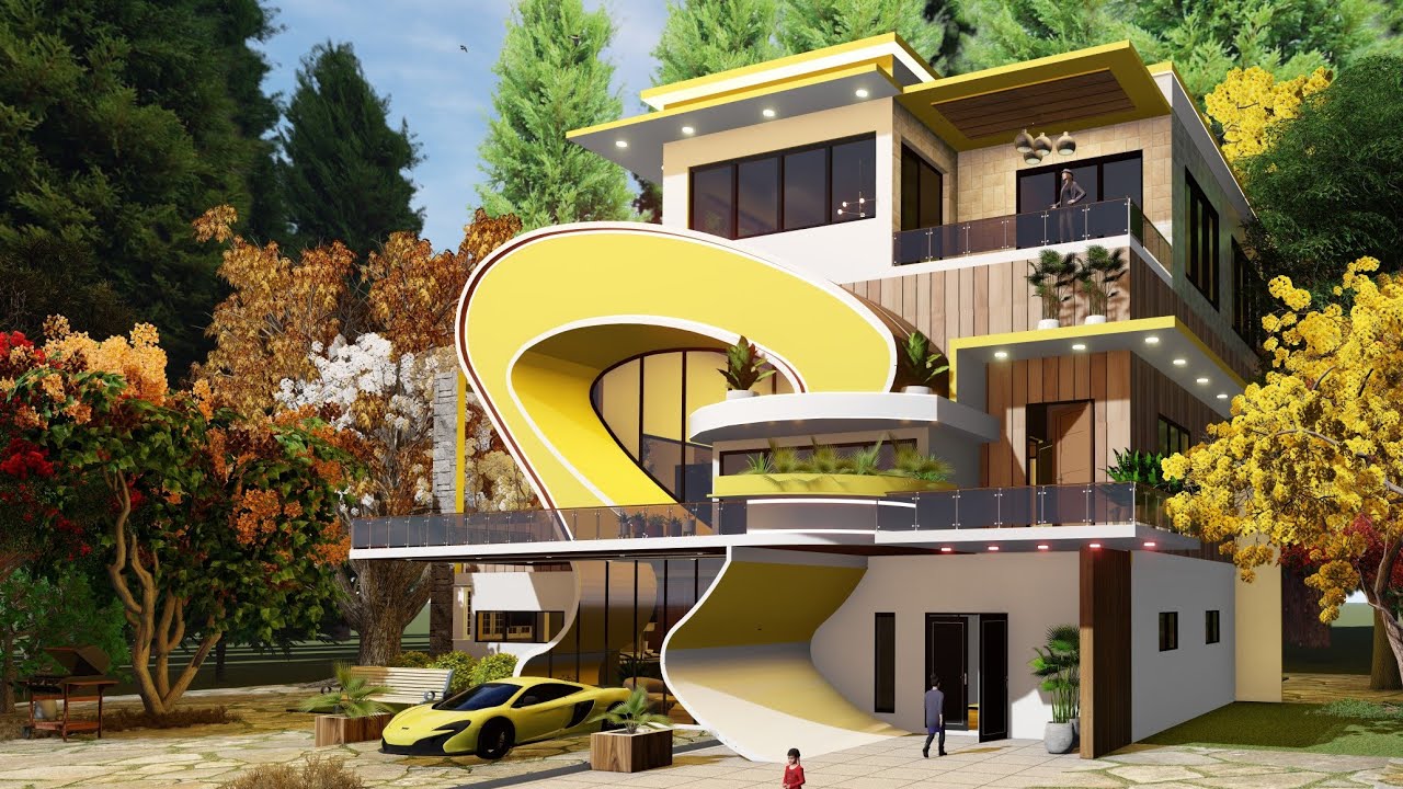 Mordern Parametric Residential House 1