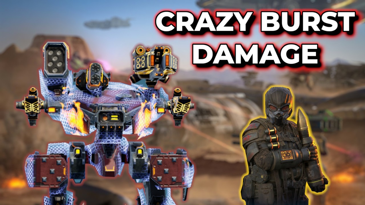WR - Hastatus UE Incinerator UE Scald Drops Players HP In Seconds | War Robots