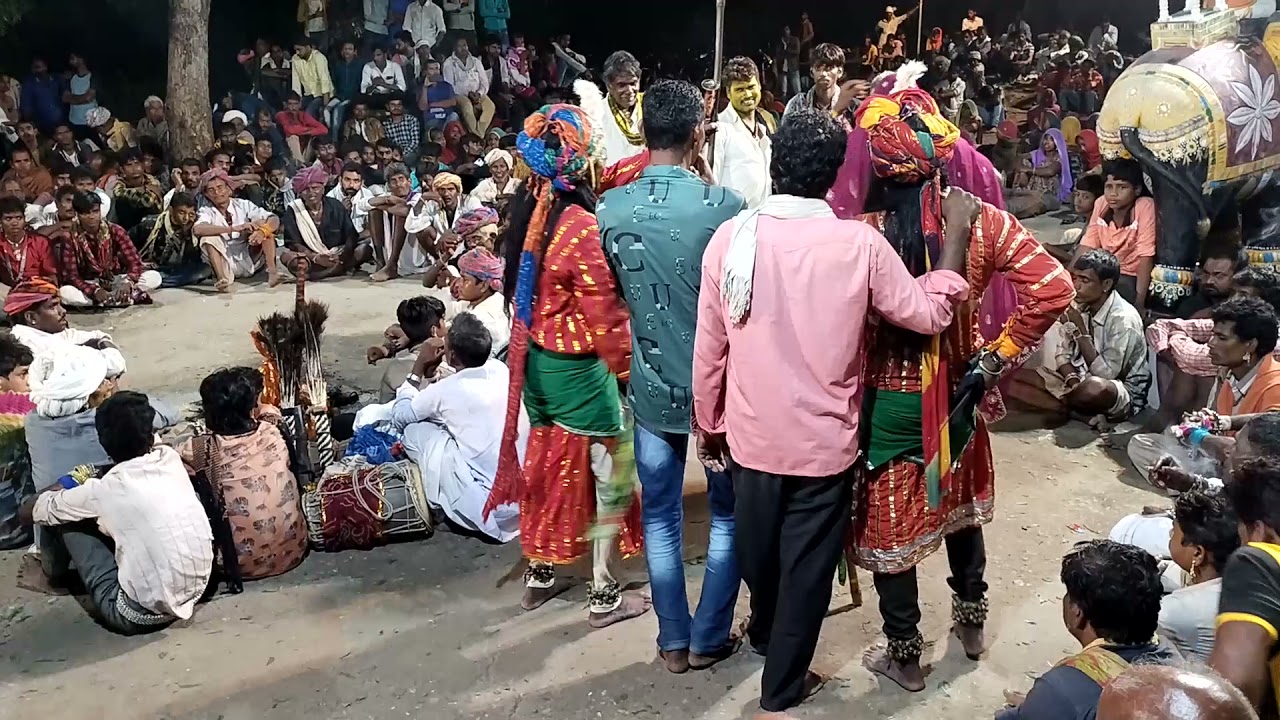 gavri palana kala ki Banjara mina ka khel jordar ......khakal dev ke darbar me.... 1 part