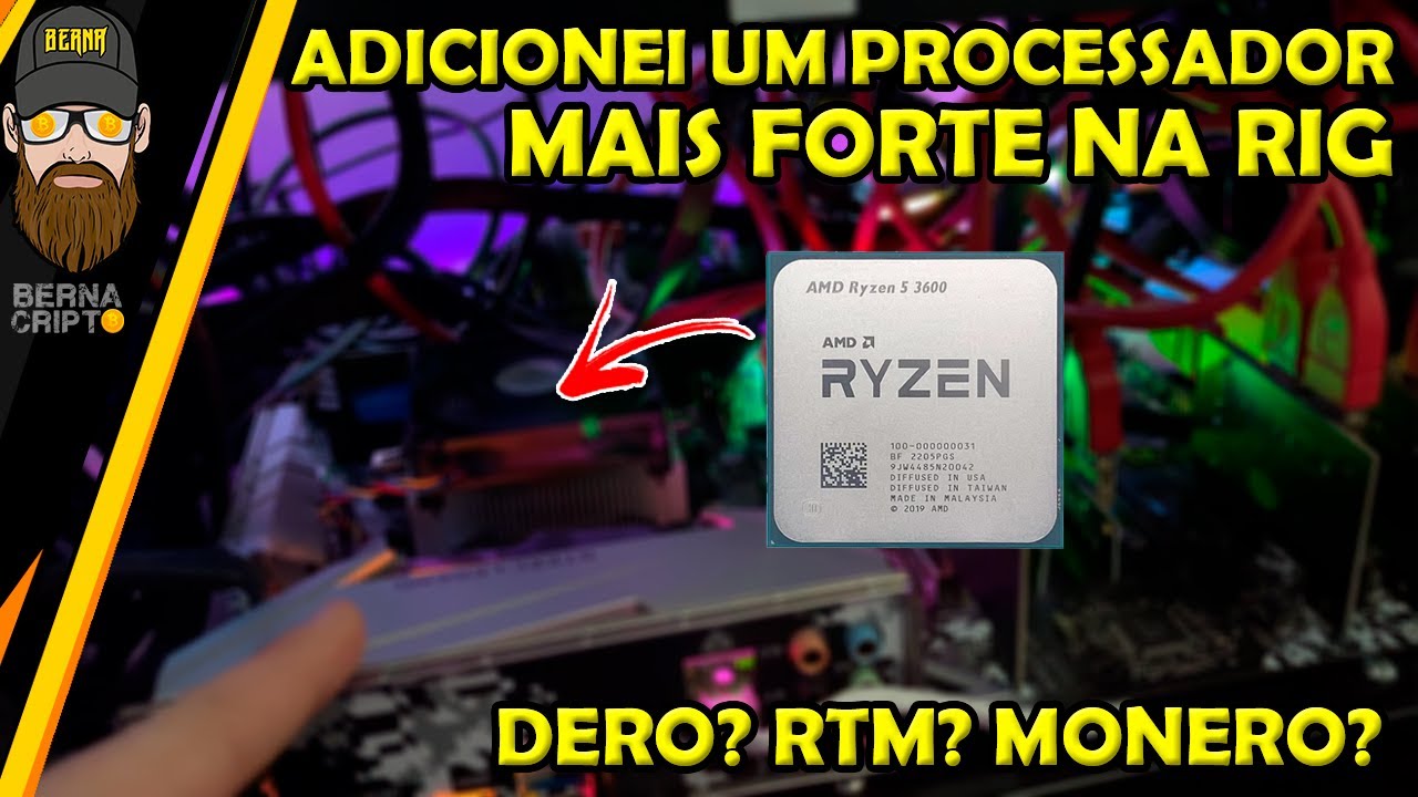 PROCESSADOR (CPU) MAIS FORTE NA RIG DE MINERA&Ccedil;&Atilde;O VIA GPU: APROVEITAR A OCIOSIDADE - BERNA CRIPTO
