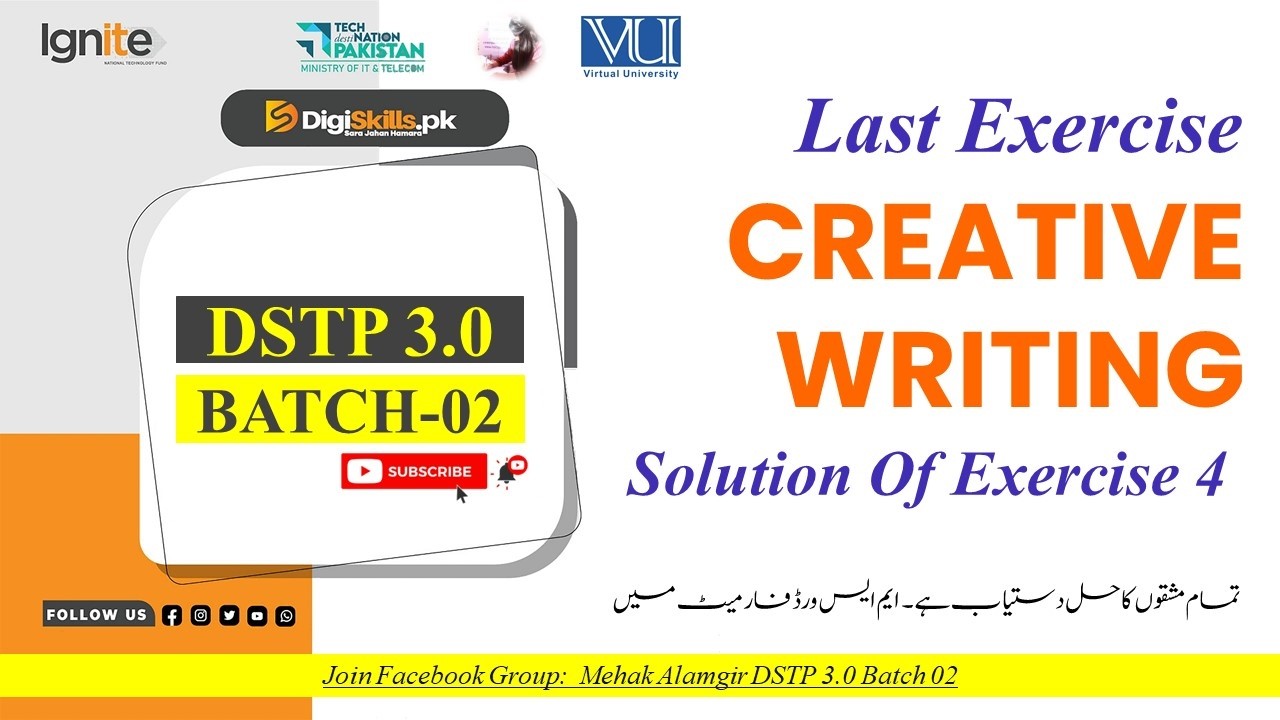 creative writing exercise 4 2026 | dstp 3.0 batch 02