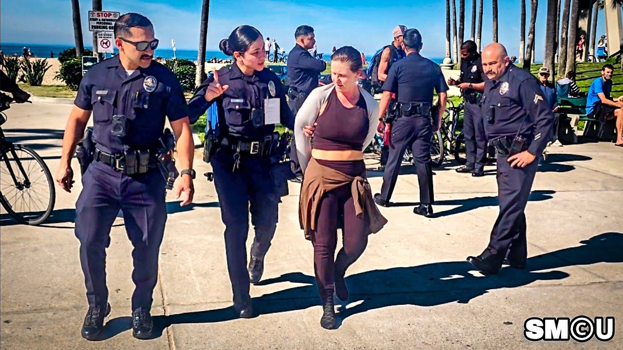 𝗦𝗞𝗔𝗧𝗘 𝗖𝗟𝗔𝗦𝗦 𝗖𝗛𝗔𝗢𝗦: Woman Arrested on Suspicion of Battery After Hitting Child at Venice Skate Class
