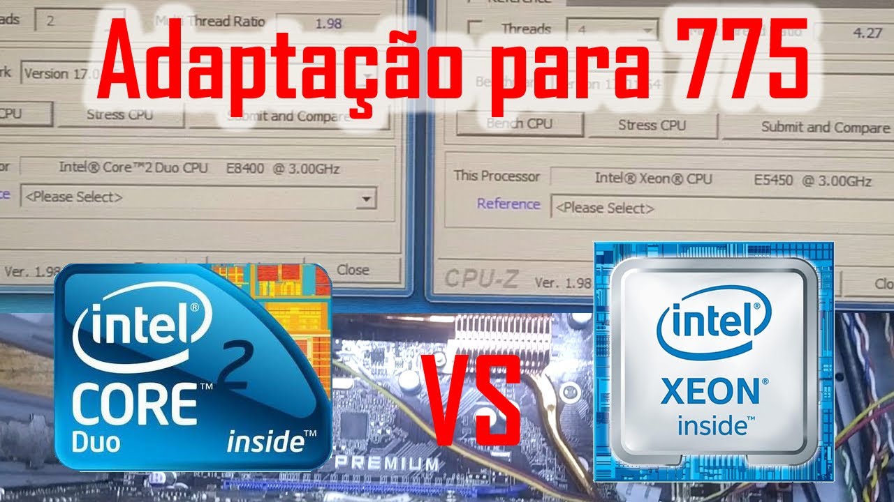 E8400 VS E5450 - Core 2 Duo VS Xeon - Vale a pena? asus p5k premium