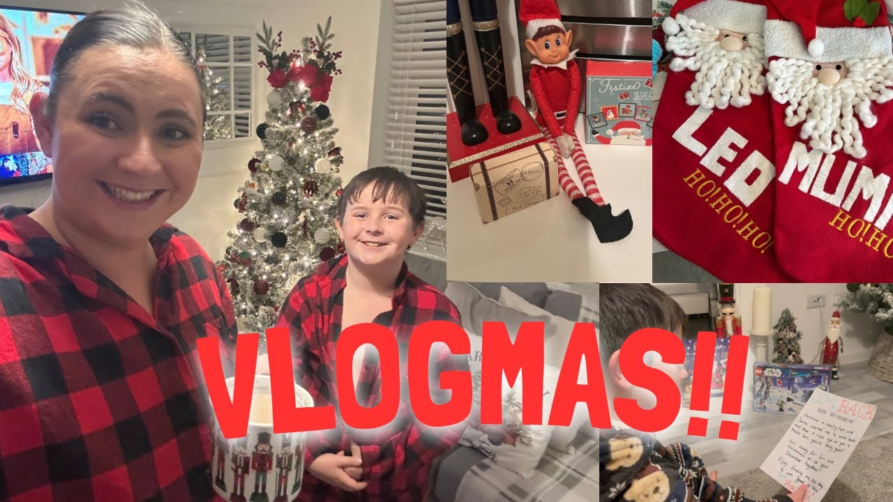 VLOGMAS.. Наводим порядок в доме, эльф вернулся и семейное веселье!🎄❤️
