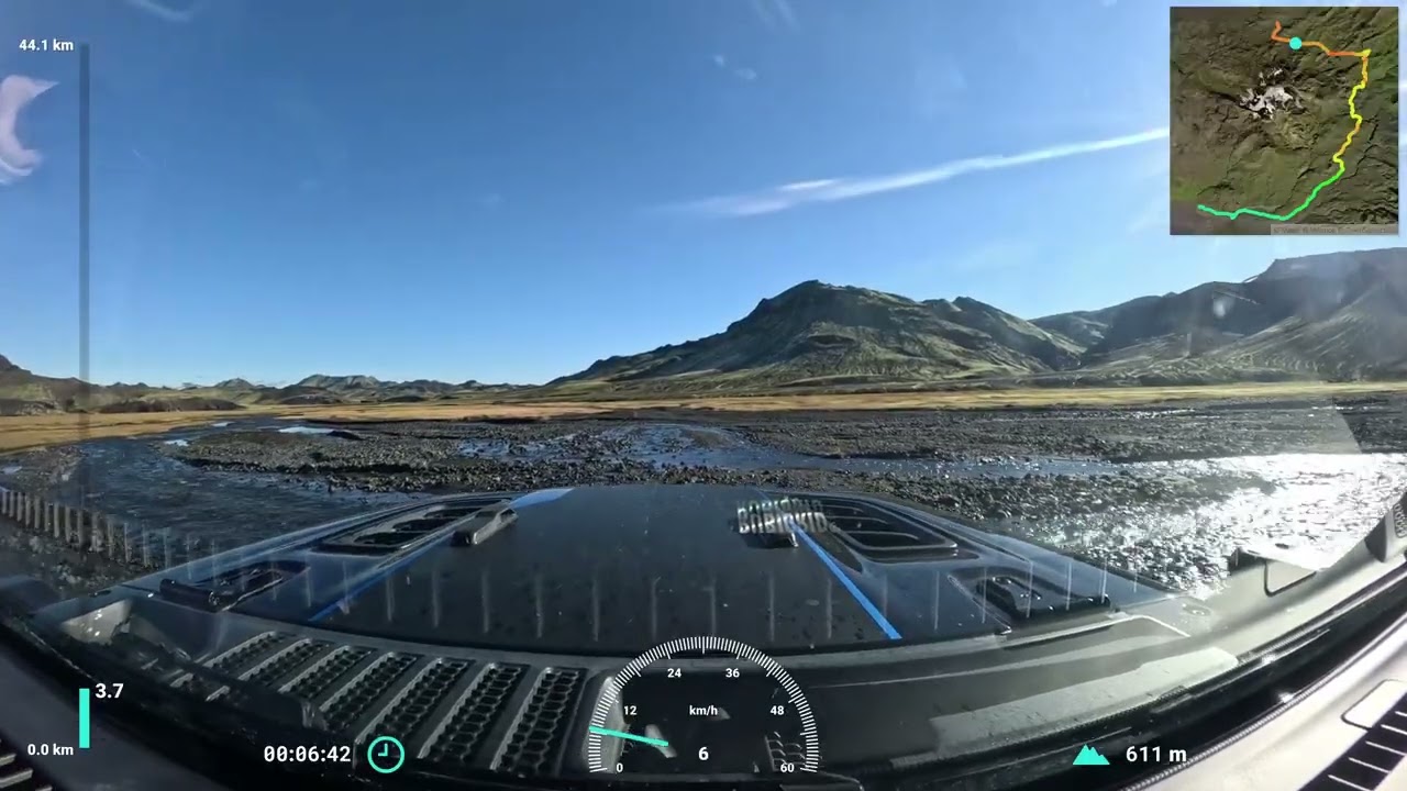 Hungurfit to Emstruleið via Króksleið