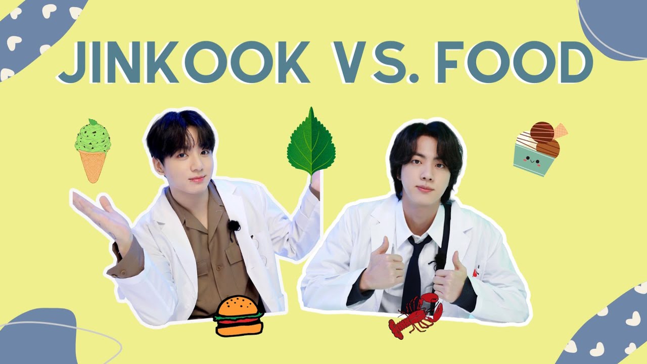 JinKook VS Food ~ When Jin and Jung Kook Cannot Live Without Bickering (Food Edition)