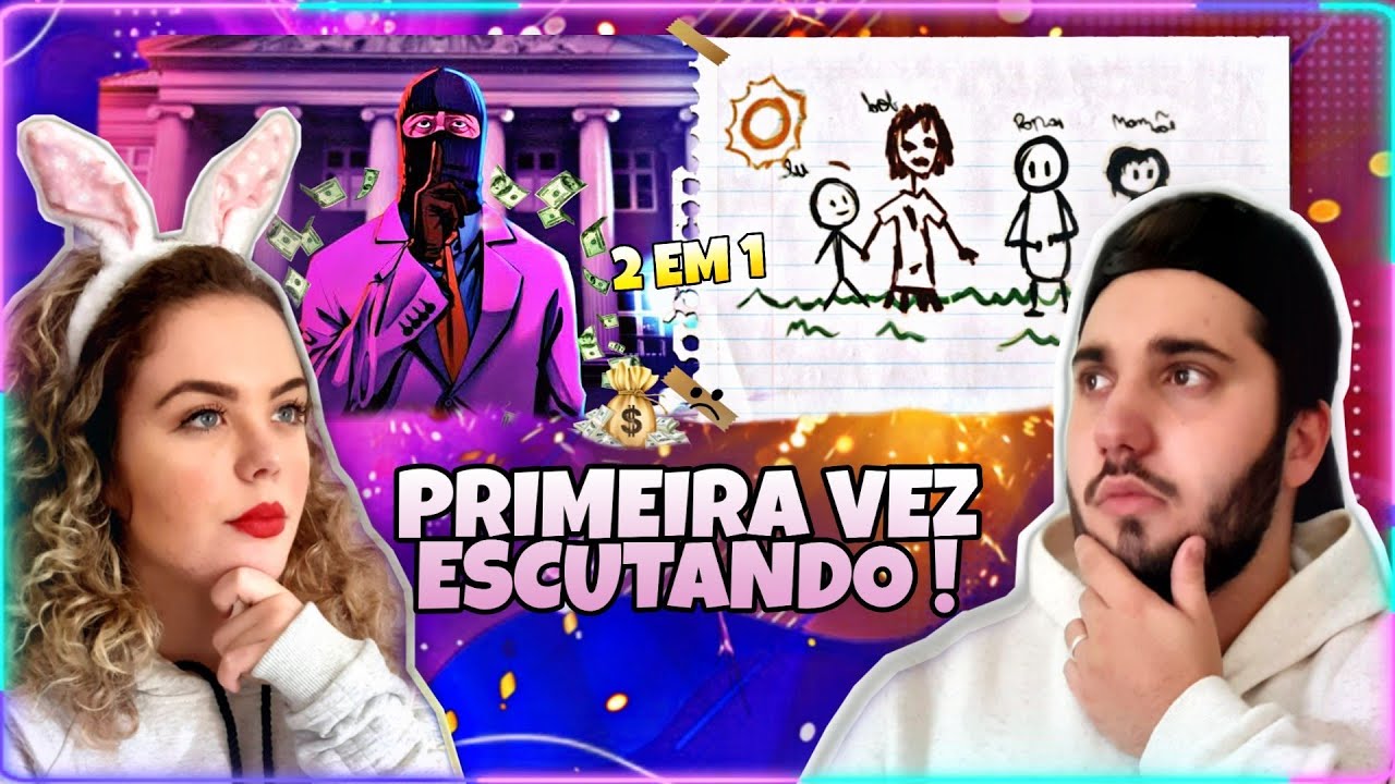 REACT-|2 EM 1| K a m a i t a c h i - Assalto ao Banco e Bob