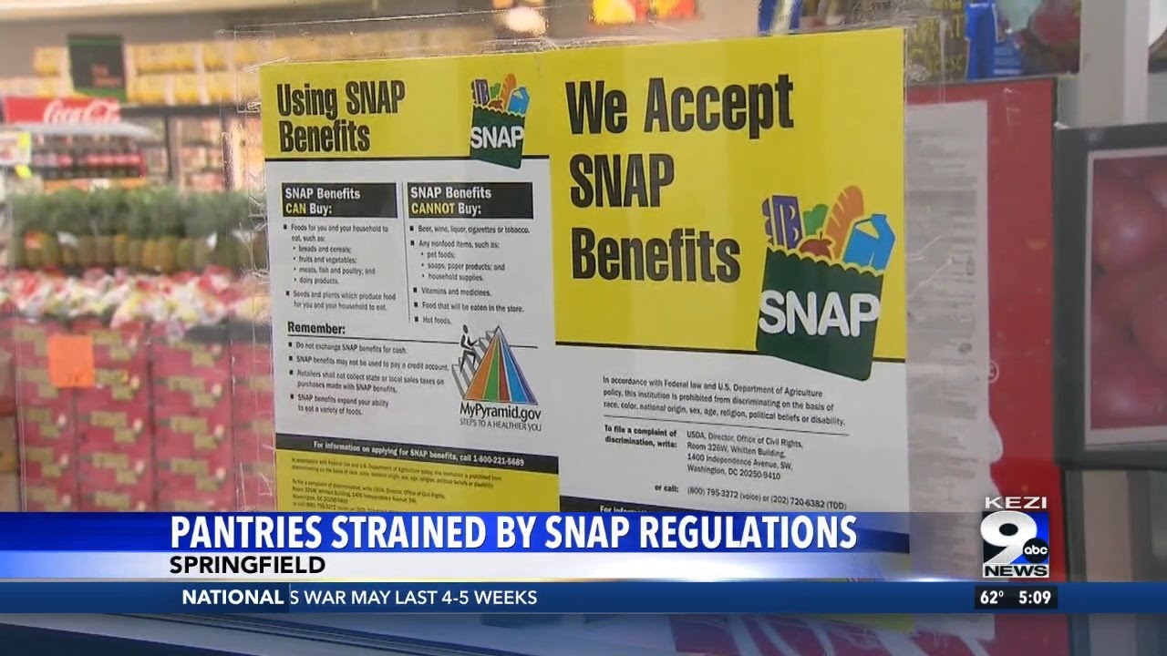 Federal SNAP work rules strain Oregon food pantries' resources