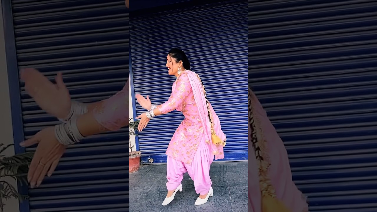 #dance #punjabidancesong #pink #suit