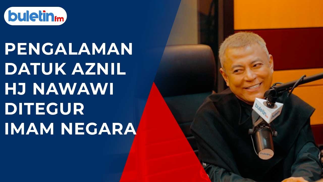 Pengalaman Datuk Aznil Hj Nawawi Ditegur Imam Masjid Negara | Bicara Petang, Buetin FM