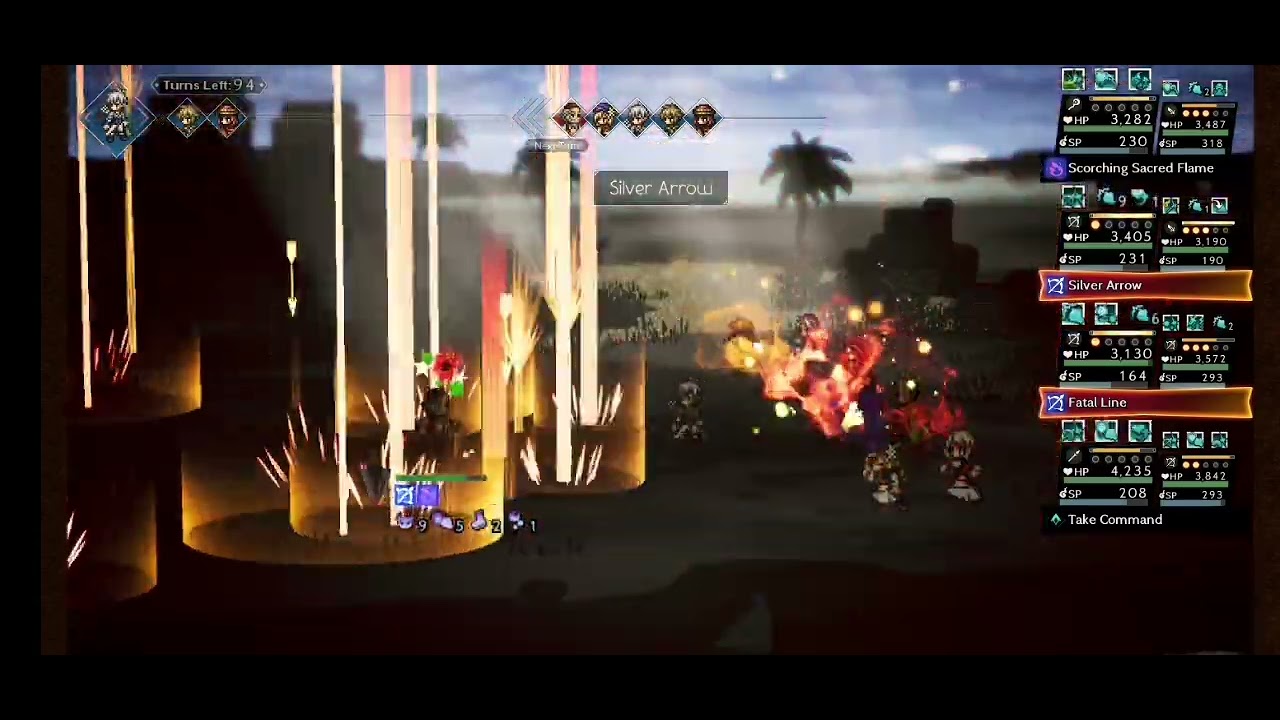 Master Tower Floor 7 EX1 with 4* only! - Octopath Traveler COTC
